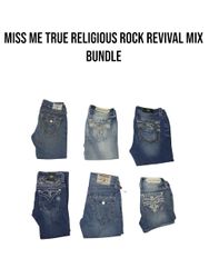 Miss me true rellgion rock revivil mix bundle