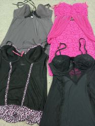 HD1007 Tops Femininos Y2K Sweet Baby Doll - 7 pcs