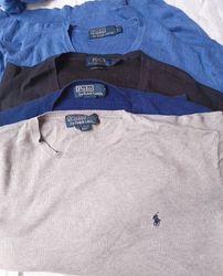 V neck polo