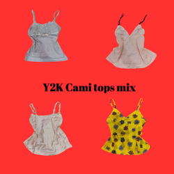 Y2k Cami tops(YWV303