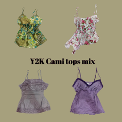 Y2k Cami tops(YWV304)