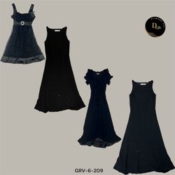 Y2K Dark Mood Skirt | Classic Black Poly Edition (..