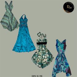 Blue & Green Dream | Y2K Poly Skirts Edition (GRV-..