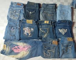 WALLFLOWER  AND OTHER MIX BRANDS JEANS (ID 1155)
