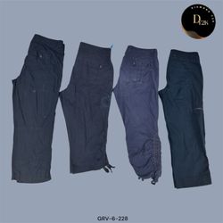 Y2K Blue Capri Pants | Retro Cool Girl Vibes (GRV-..
