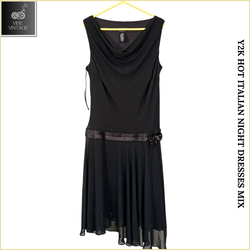 VESTIDOS ITALIANOS QUENTES Y2K NOITE MIX
