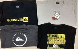 CZ0174 Quick Silver T-Shirts - 10 Stück