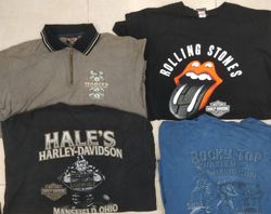 CZ0176 Harley Men T-shirts - 8 Pcs