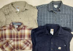 CZ0178 Carhartt Herren Hemden - 19 Stück
