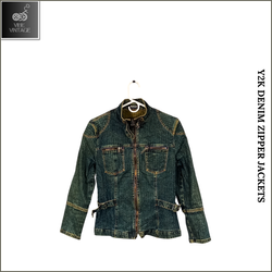 Y2K DENIM ZIPPER JACKETS (BUNDLE 1)
