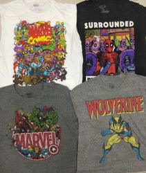 CZ0182 Marvel T-Shirts - 8 Stück