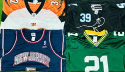 T-shirts de sport Mejistic NFL NHL 18 pièces
