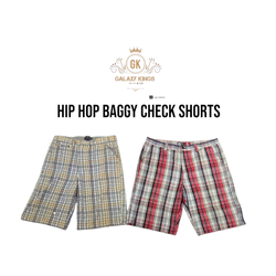 Hip Hop Beggy Check Shorts