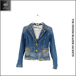 Y2K DENIM BLAZER JACKETS (BUNDLE 2)
