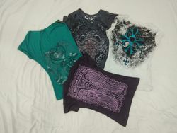 IQ0191 Y2k Gothic Style BabyTees
- 15 pieces