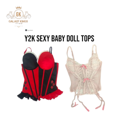 Y2k Sexy Baby Doll Tops