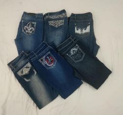 IQ0196 Y2K Grunge Style Jeans - 20 pieces