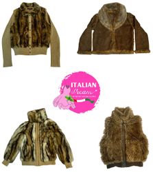 Y2K Signature Fur Coat