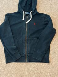 Ralph Lauren zip through hoodie