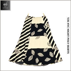 Y2K NYC NIGHT POLY SKIRTS