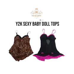 Y2k Baby Doll Sexy Tops