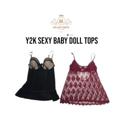 Y2k Sexy Baby Doll Tops