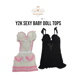 Y2k Sexy Baby Doll Tops