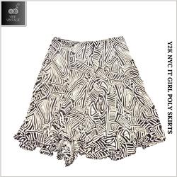 Y2K NYC IT GIRL POLY SKIRTS