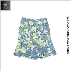 Y2K OCEAN CORE POLY SKIRTS