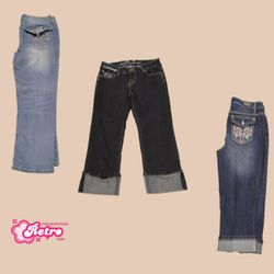 Y2K Capri Jeans (RP-012)