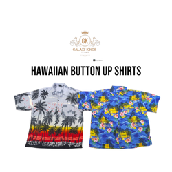 Hawaiian Button Up Shirts
