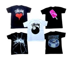 Stussy umgestaltete Stil Shirts