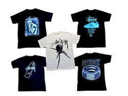 Stussy Überarbeitungsstil Hemden