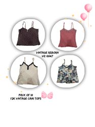 Y2k vintage cami tops (VR-0047)
