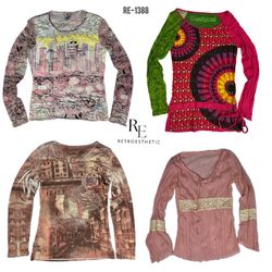 Y2K Soft Girl Full Sleeve Tops (RE-1388)