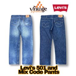 VPX27 Levi's 501 y pantalones Mix Code