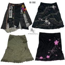 Y2K Pretty Unique Cotton Skirts (RE-1392)