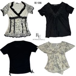 Y2K Soft Girl Mix Tops (RE-1396)