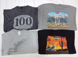 CR-4464 Vintage Harley Davidson Men's T-Shirts