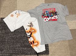 Bedruckte T-Shirts (Disney, Star Wars und Marvel)