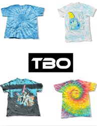 Tie die bedruckten T-Shirts