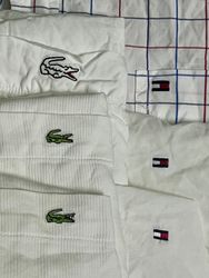 Mix branded cotton shirt