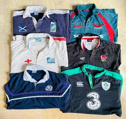 Mix vintage club rugby shirts bundle 21