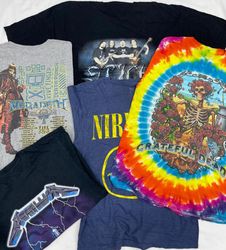 ZH0209 Vintage Music T-shirts - 20 Pcs