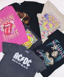 ZH0210 Vintage Music T-shirts - 20 Pcs