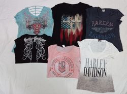 CR-4467 Harley Davidson Ladies Baby Tees