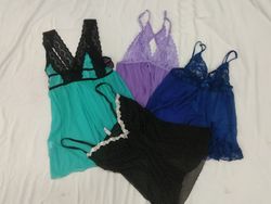 IQ0198 Y2k lingerie Cami Tops - 8 Pieces