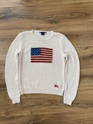 Polo ralph lauren flag sweater-11 pieces