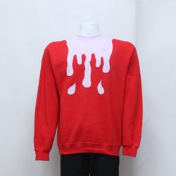 CR-169 Überarbeitetes Sweatshirt mit gemischtem Ma..