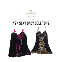Y2k Sexy Baby Doll Tops